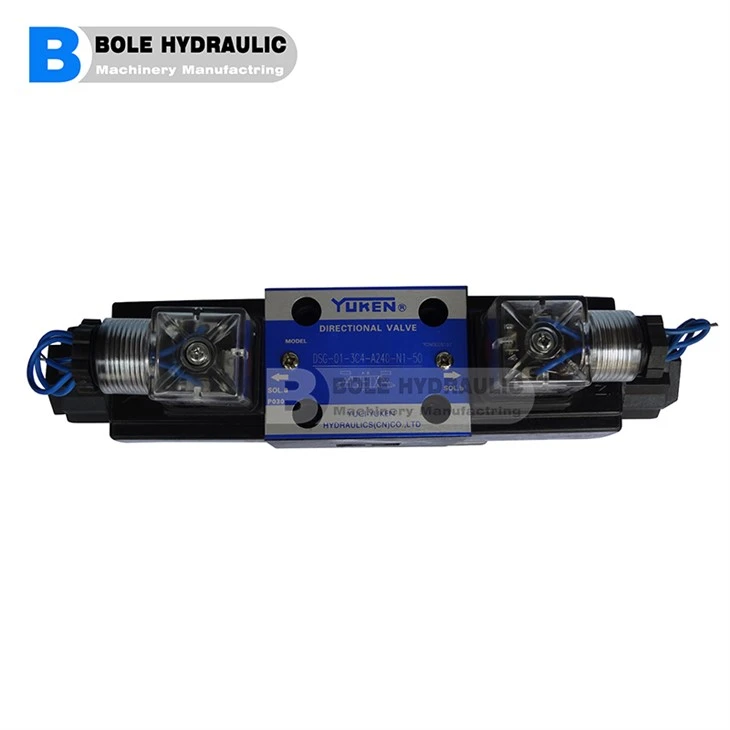 Dsg -01-3 c 2- a 120-70 solenoid çalıştırılan yönlü vanalar